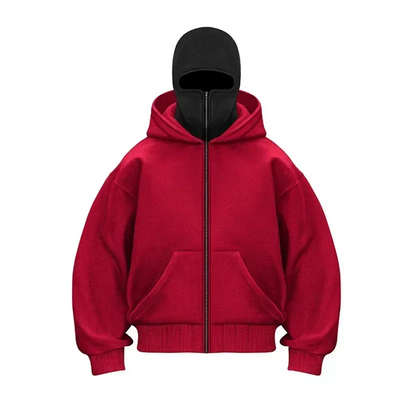 Aurevo Hoodie with Built In Face Cover - Unisex